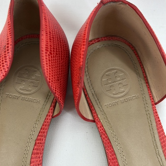 Tory Burch Tangerine Leather Sandals - Picture 5 of 14